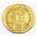 Kopie einer byzantinischen Münze.