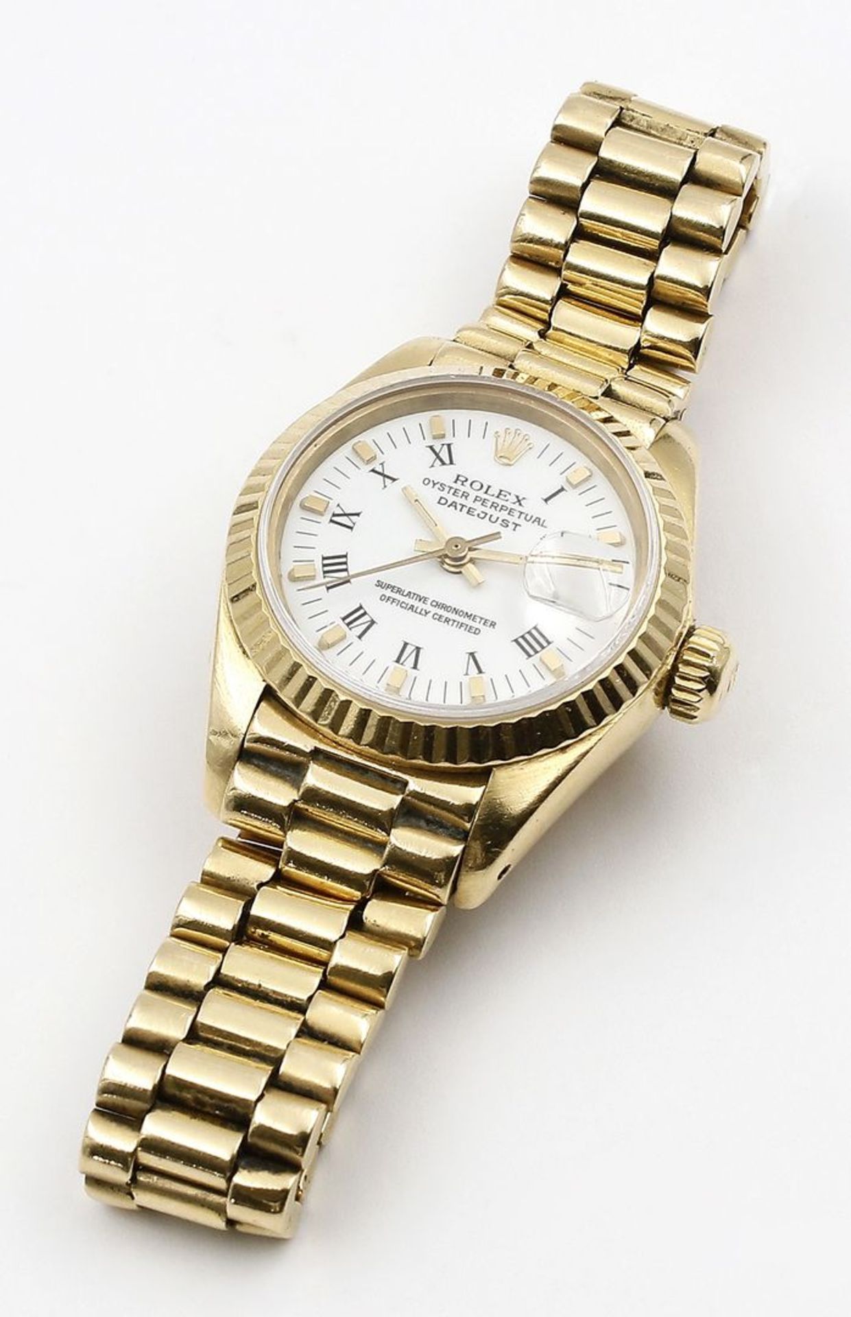 Damenarmbanduhr "ROLEX OYSTER DATEJUST".