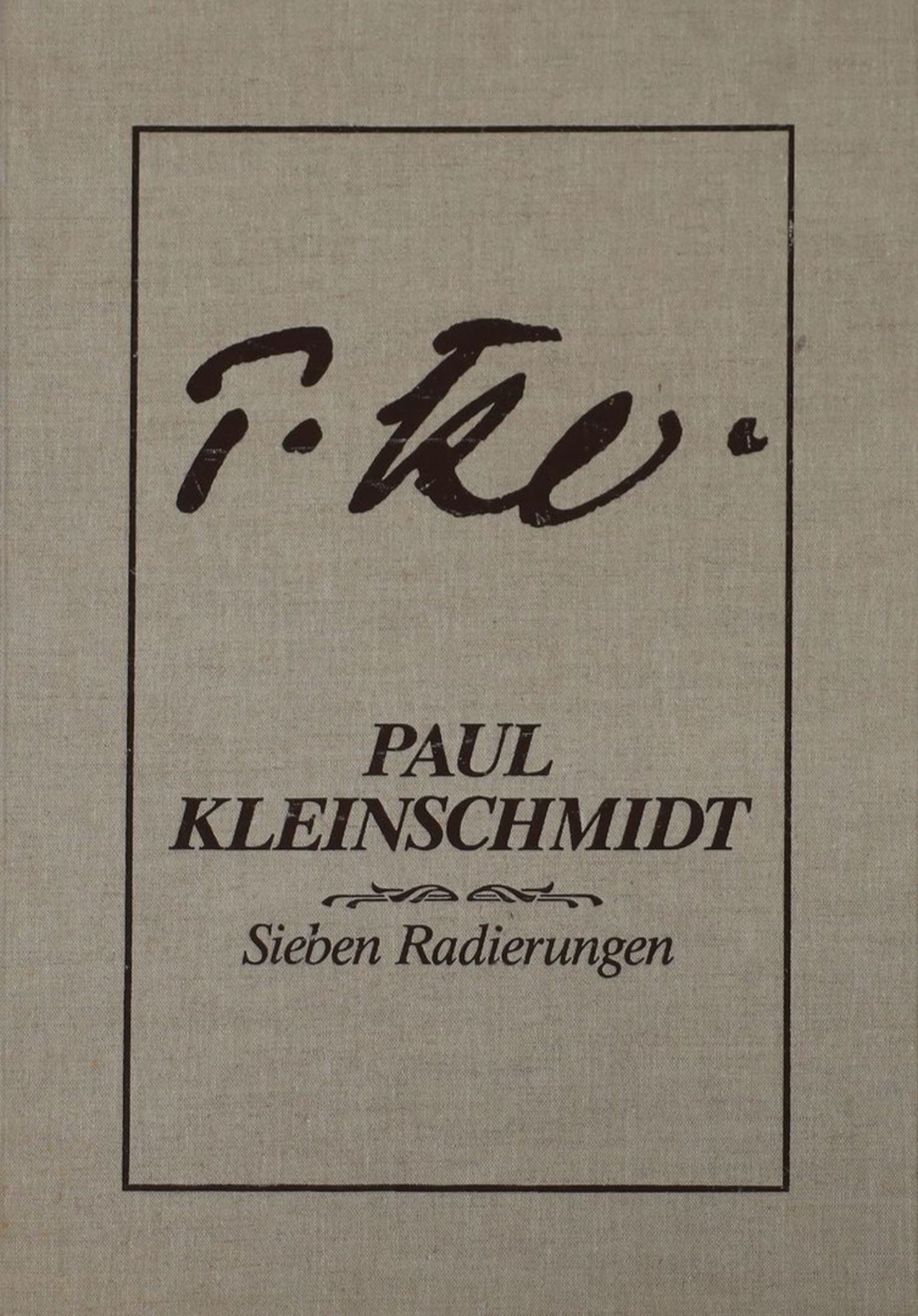 Kleinschmidt, Paul (1883 Bublitz/Pommern - Bensheim 1949), nach - Image 2 of 2