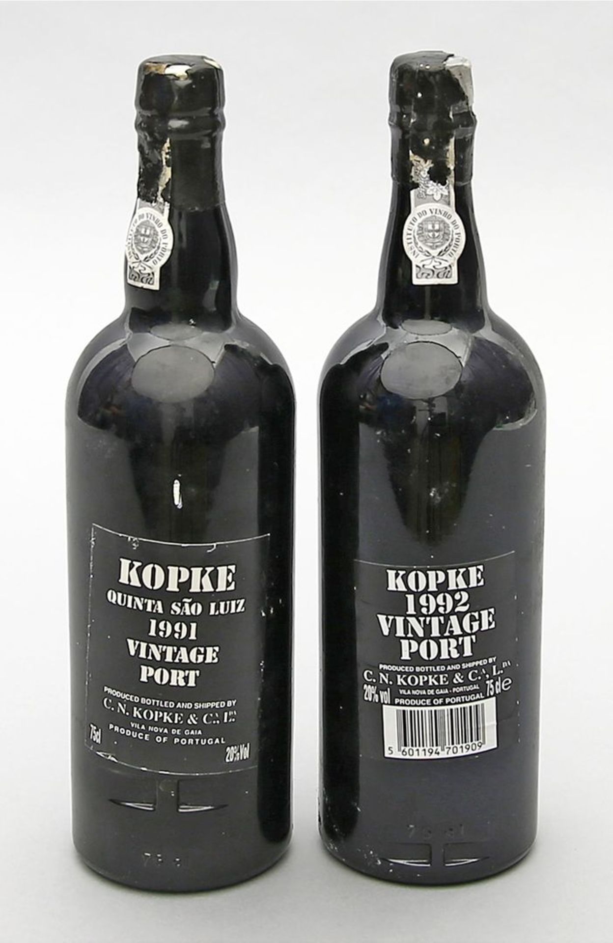 Zwei Flaschen Portwein, Kopke: - Bild 2 aus 2
