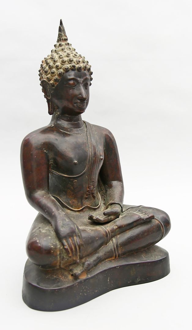 Skulptur des Buddha Shakyamuni. - Image 2 of 4
