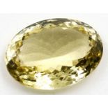 Großer Lemon-Citrin, ca. 89 ct.