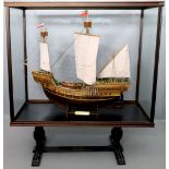 Modell des Hanseschiffes "Meerswin von Lübeck" um 1470.