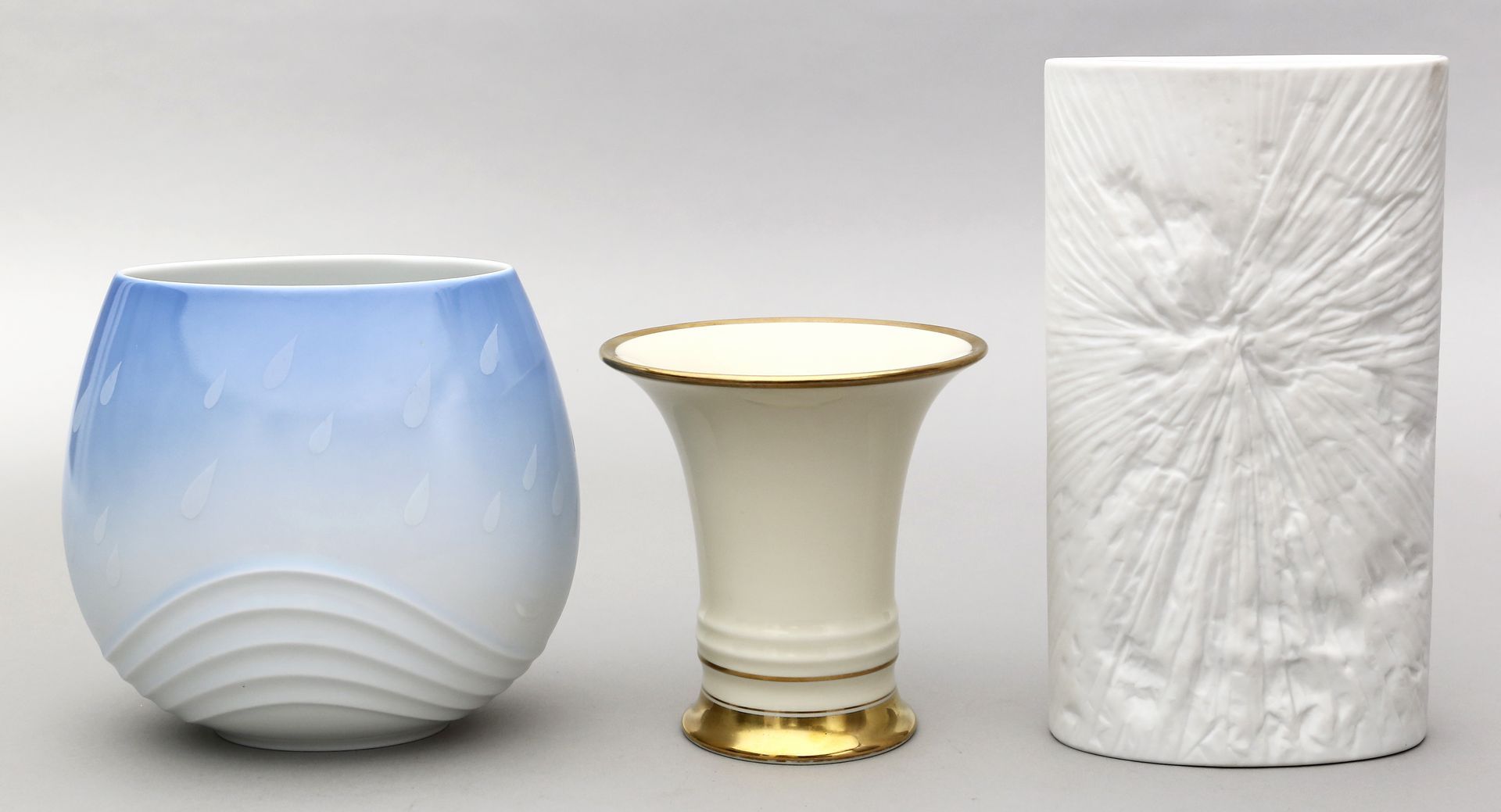 3 Vasen, Rosenthal.