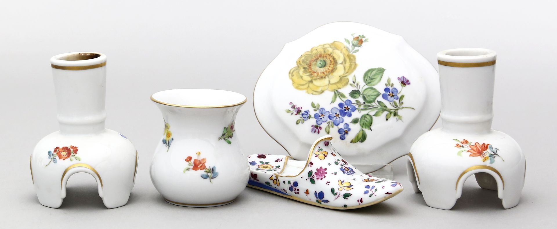 4 Teile Meissen: