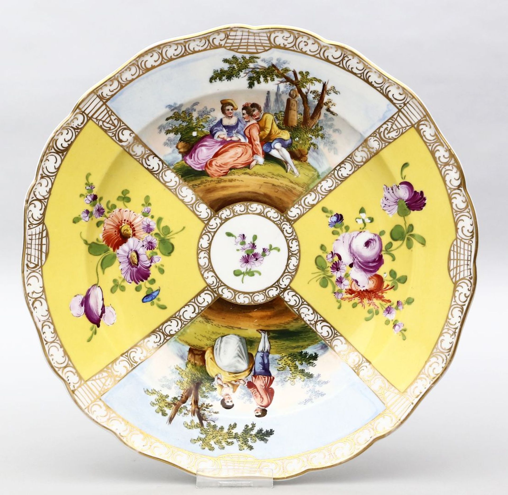 Teller, Meissen,