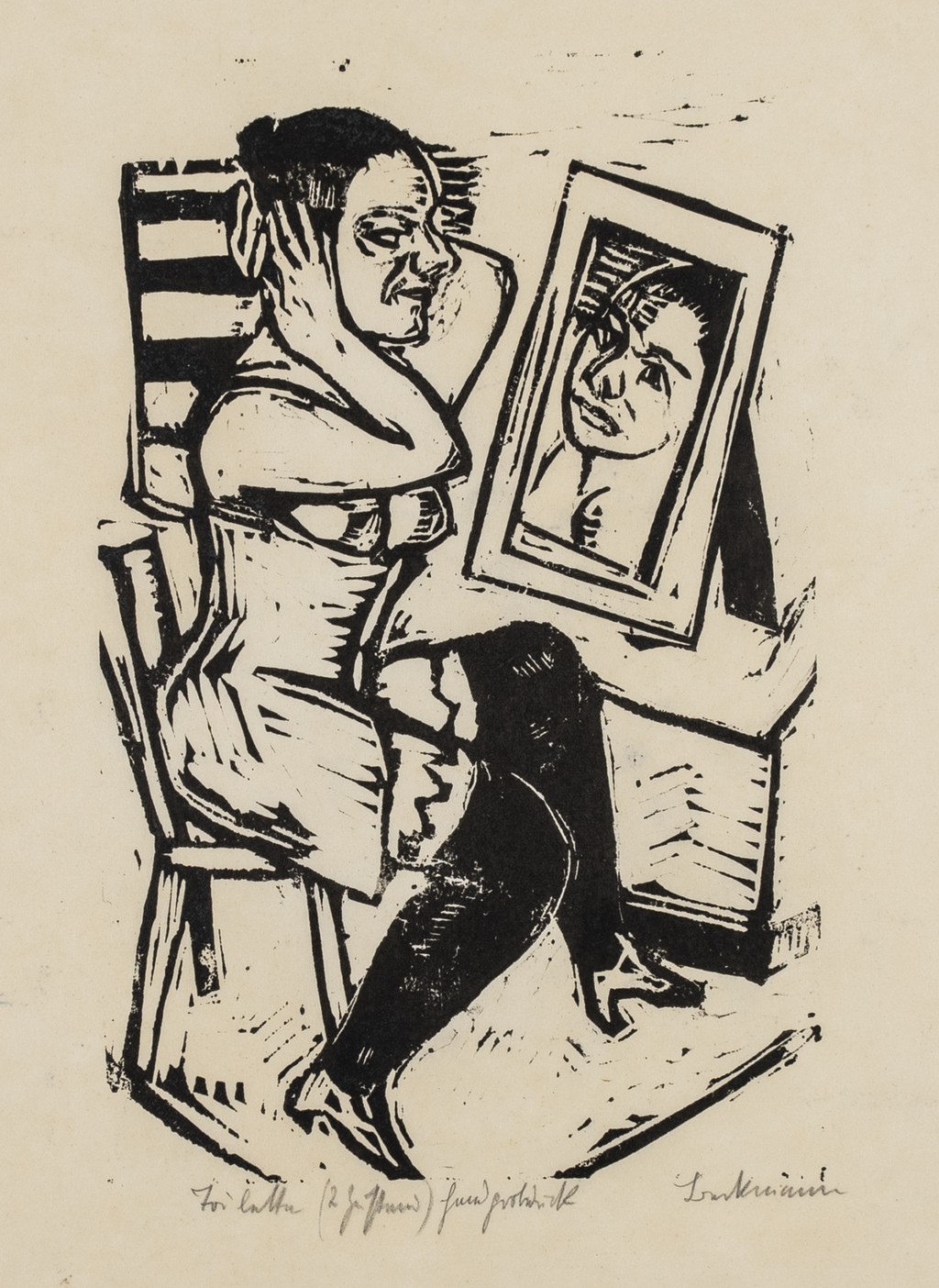 MAX BECKMANN (1884 Leipzig - 1950 New York City) - Image 3 of 4