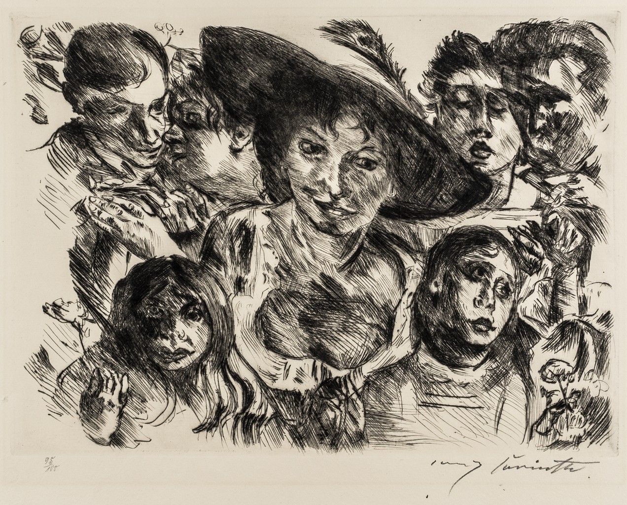 LOVIS CORINTH (1858 Tapiau/Ostpreußen - 1925 Zandvoort) - Image 2 of 4