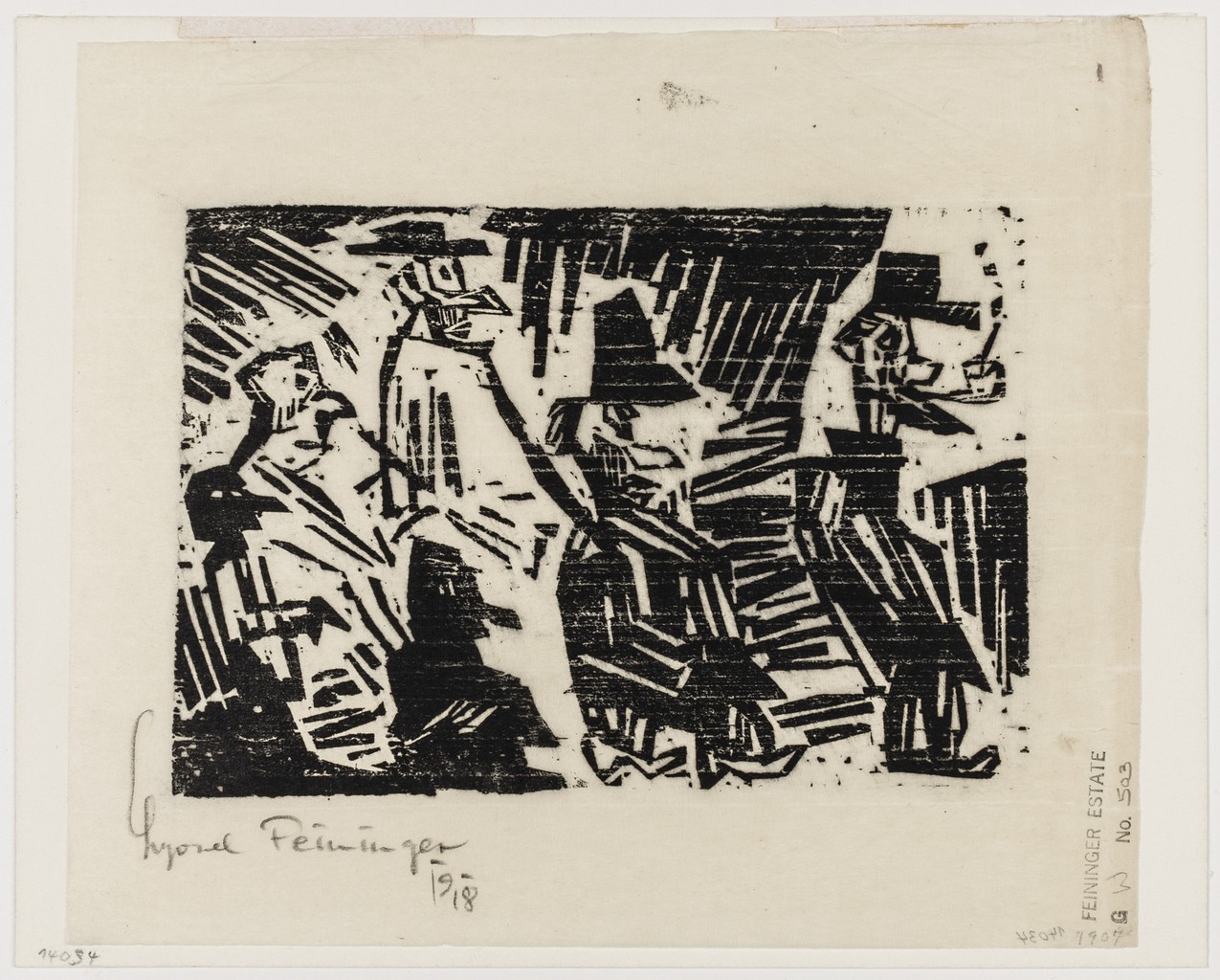 LYONEL FEININGER (1871 - 1956, New York) - Image 2 of 2