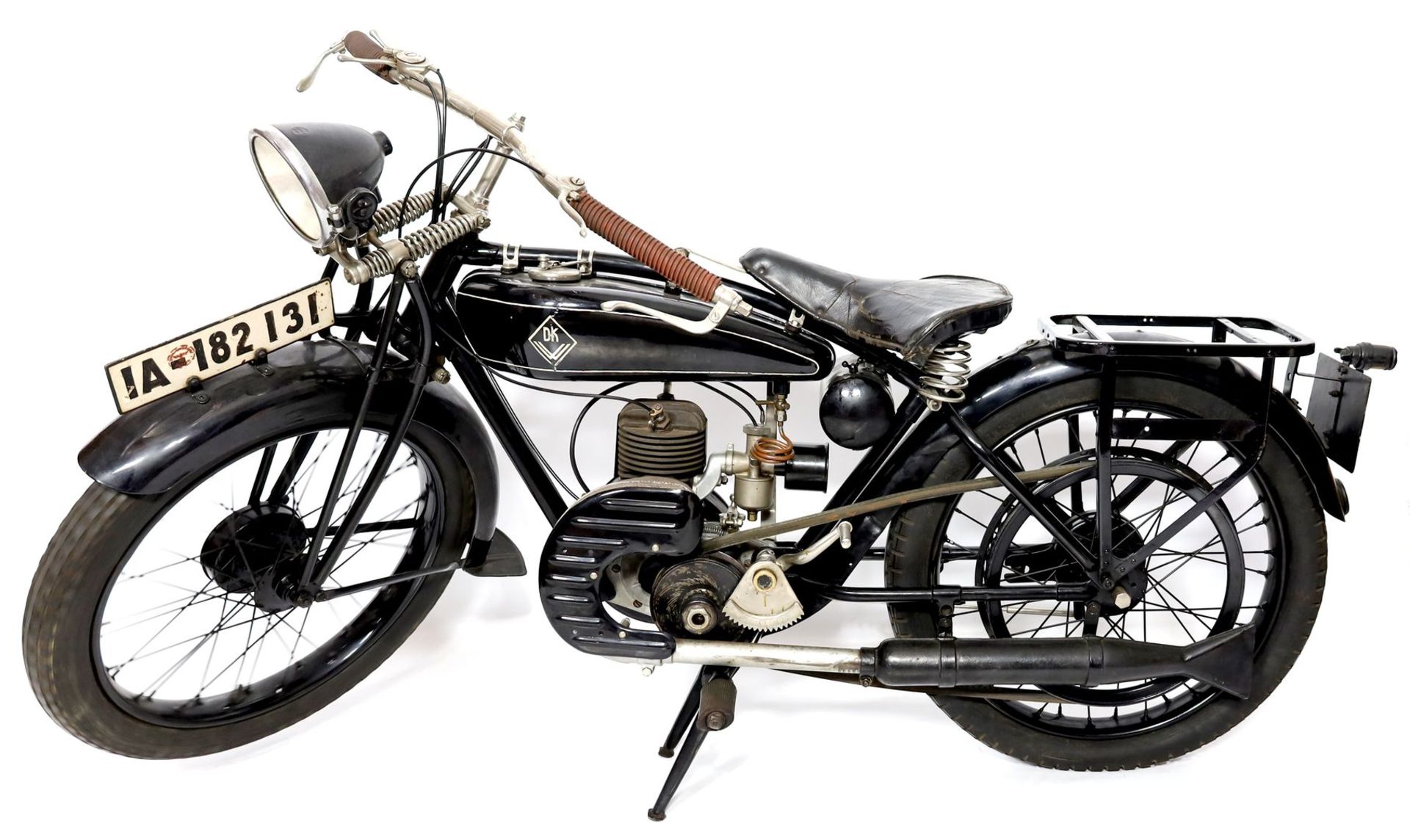 Historisches Motorrad "DKW", Motorenwerke Zschopau. - Bild 3 aus 3