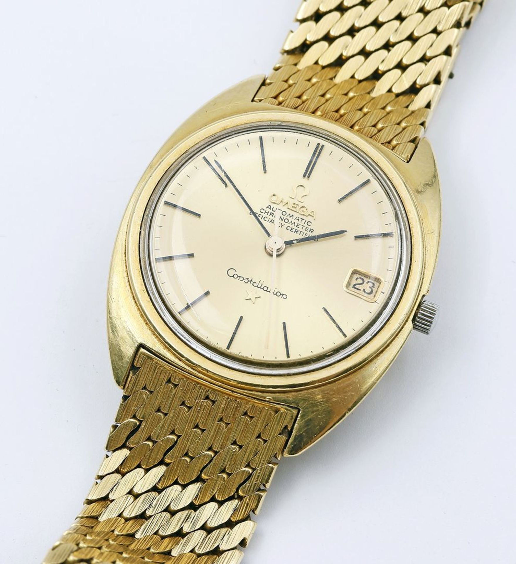 Herrenarmbanduhr "OMEGA Constellation".