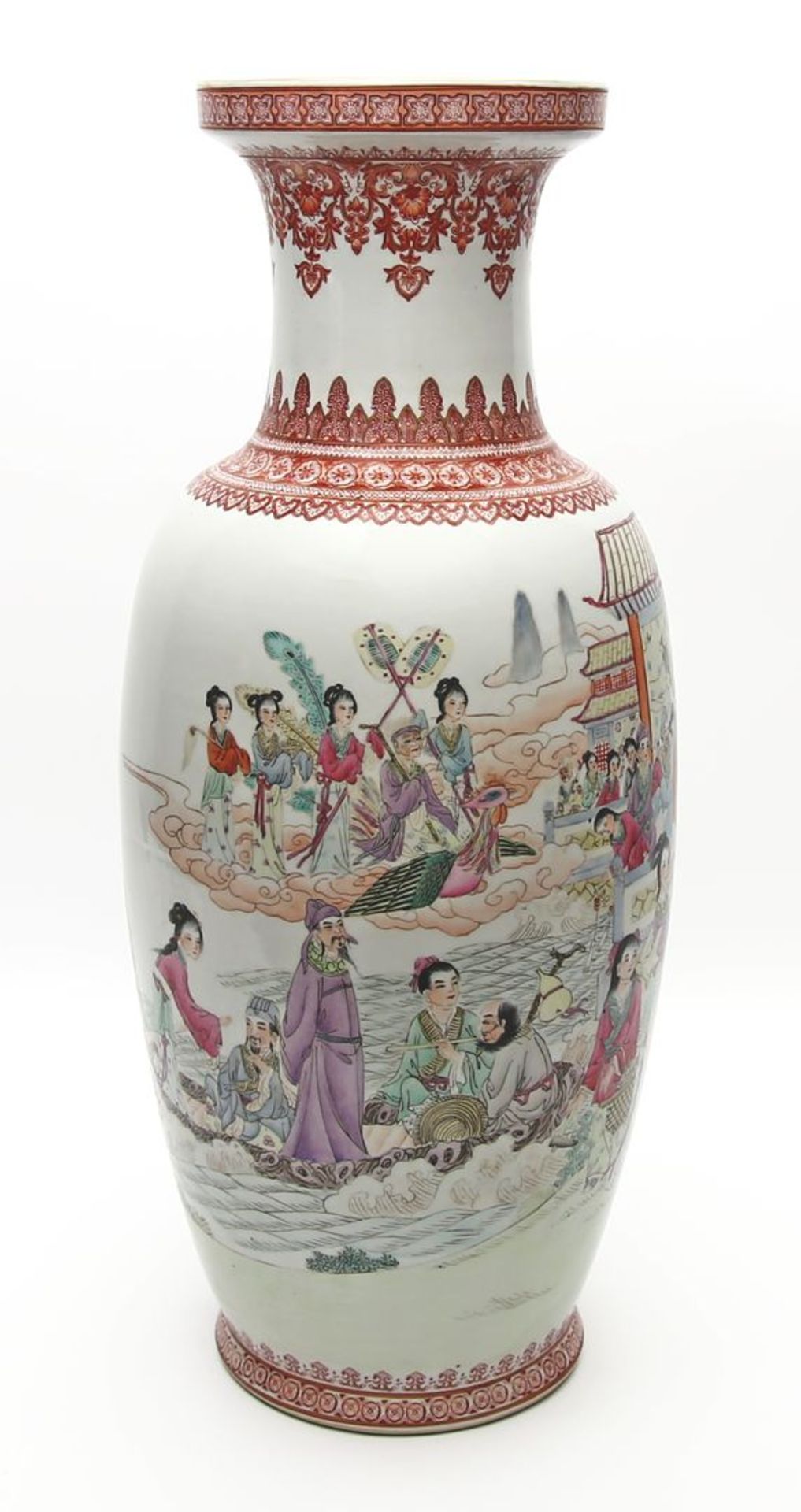 Große Vase.