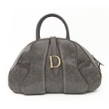 Vintage "Saddle Bowler Bag", Christian Dior.