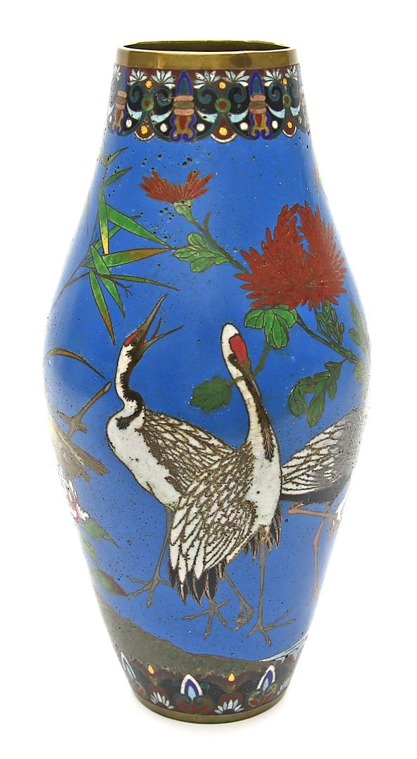 Cloisonné-Vase.