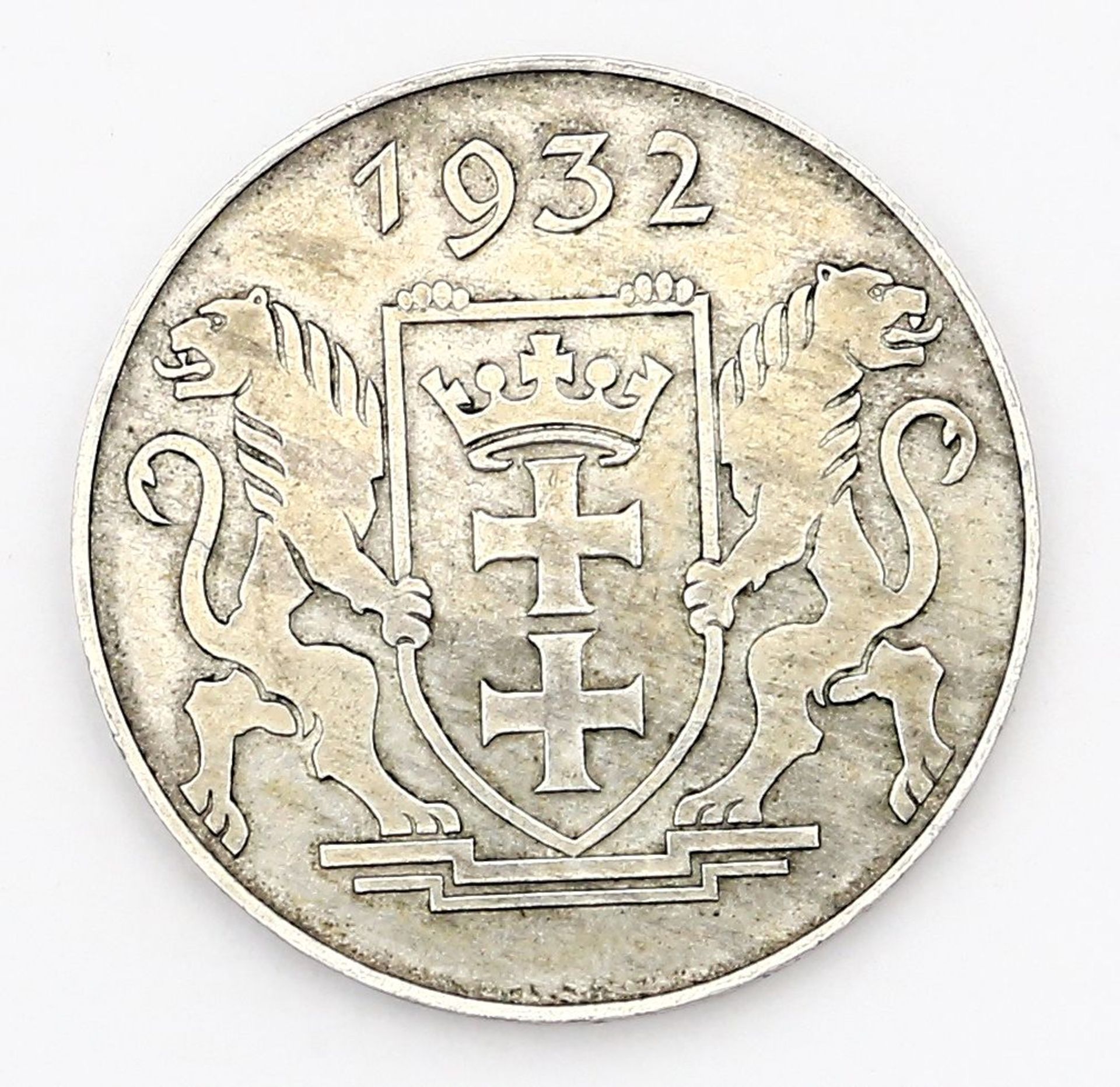 Freie Stadt Danzig, 5 Gulden 1932 "Marienkirche".