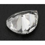 Diamant, 0,84 ct.