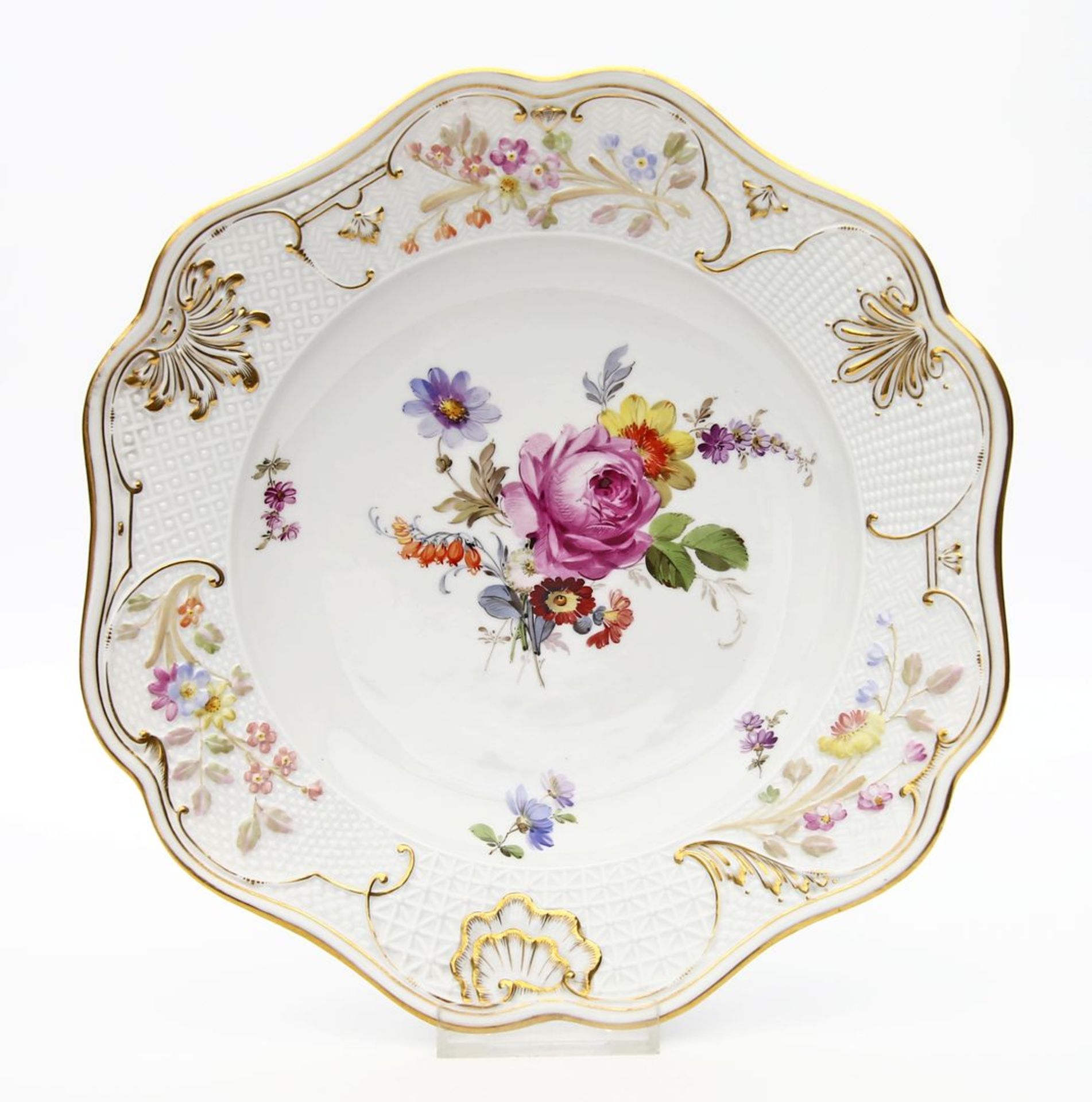 Teller, Meissen,