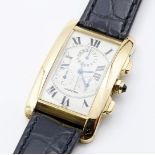 Herrenarmbandchronograph "CARTIER".