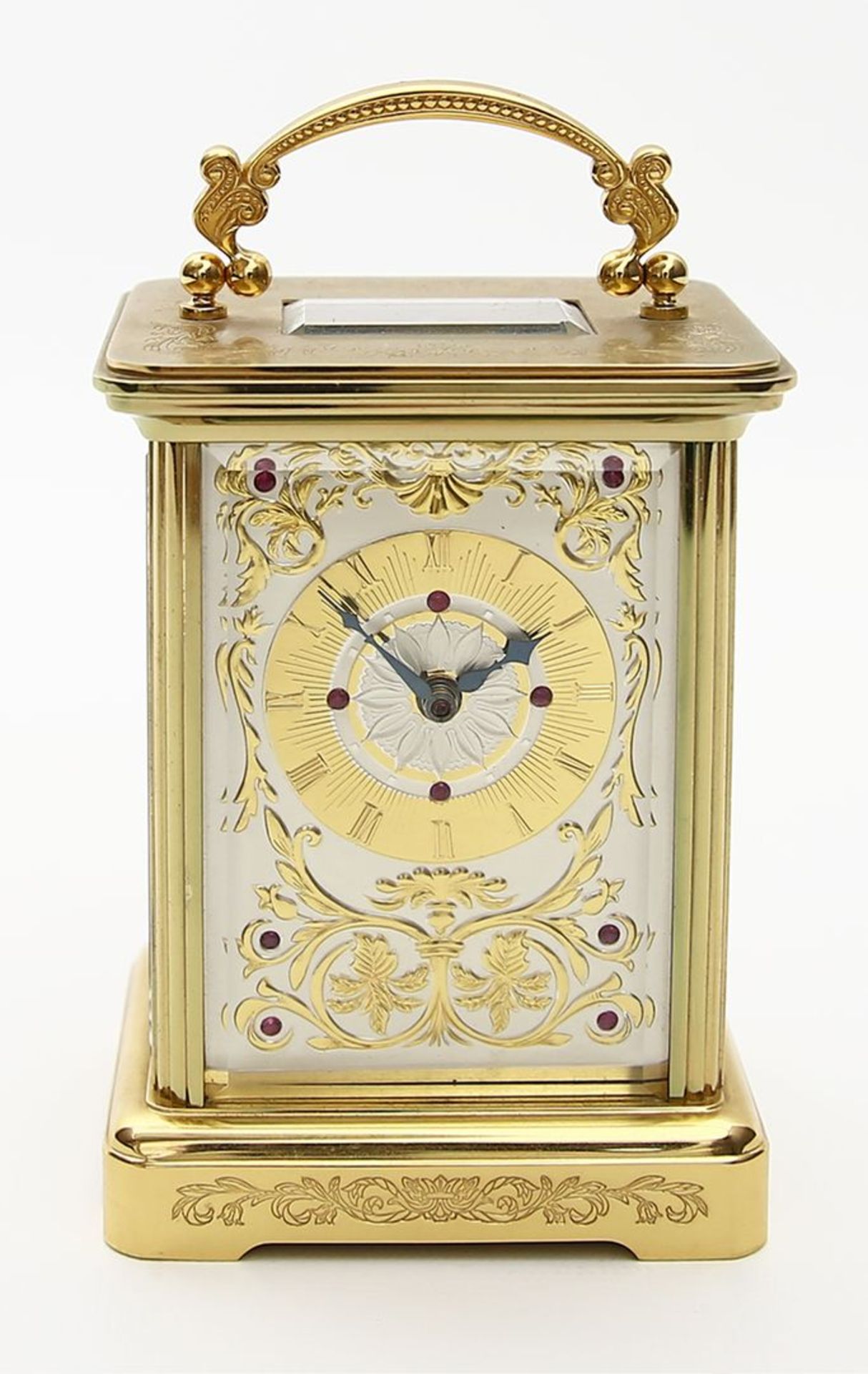 Limitierte Reiseuhr "Carl Fabergé".