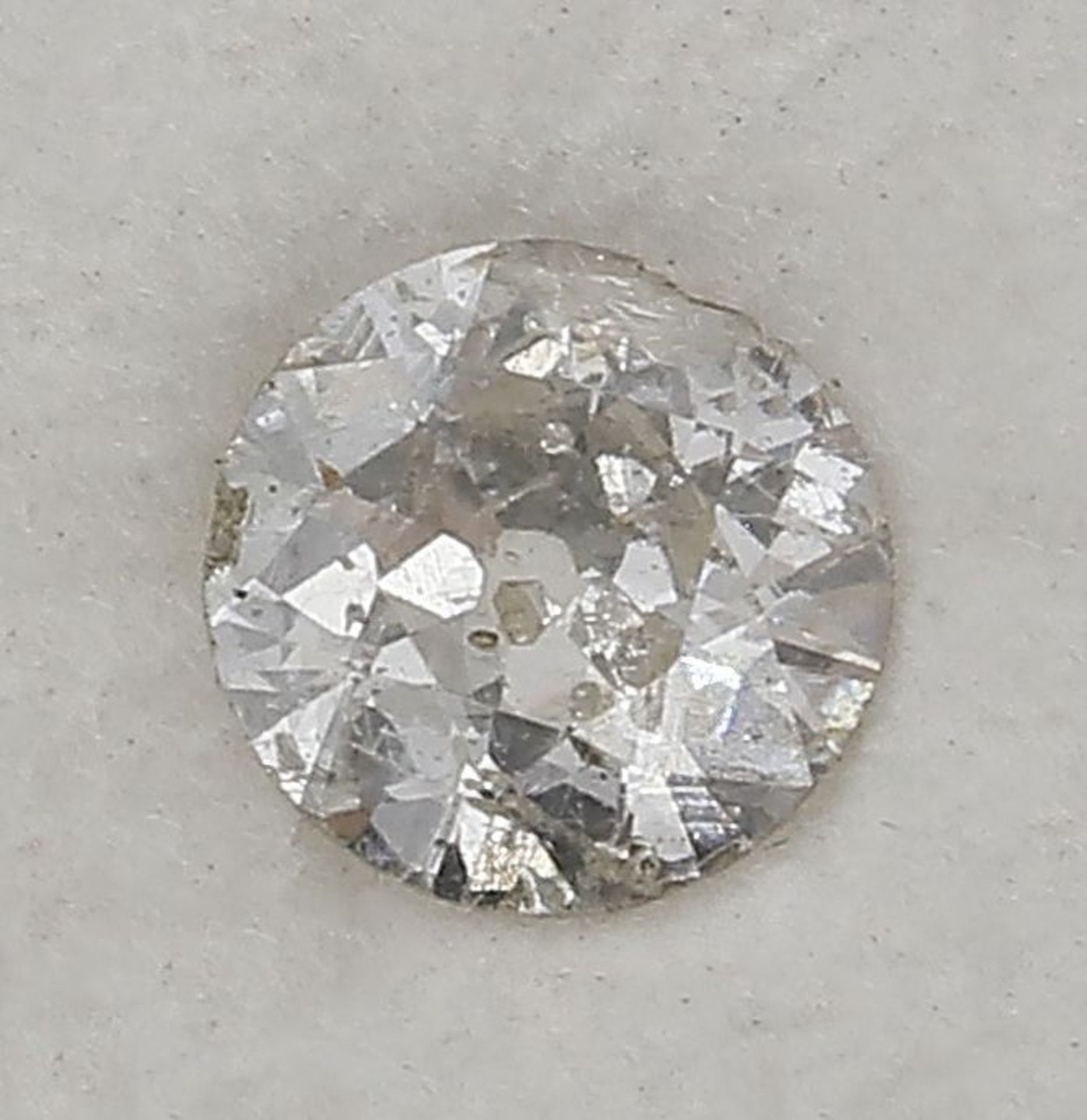 Diamant im Altschliff, ca. 0,35 ct.