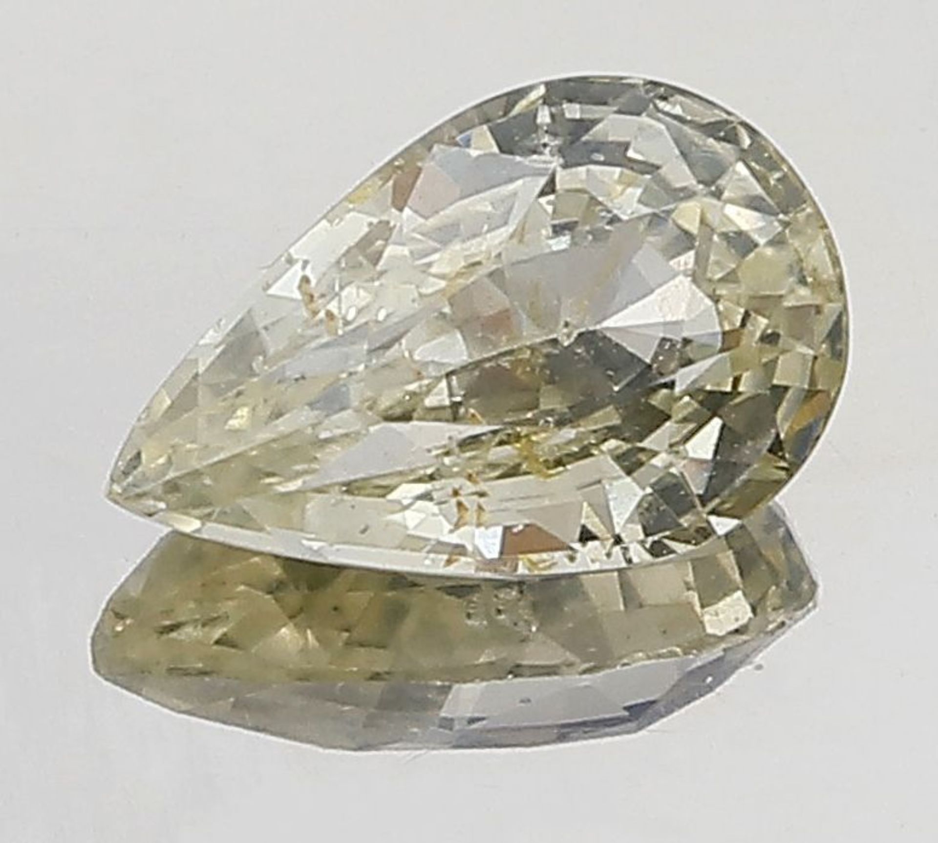 Gelber Saphir, 1,65 ct.