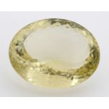 Großer Lemon-Citrin, 153,19 ct.