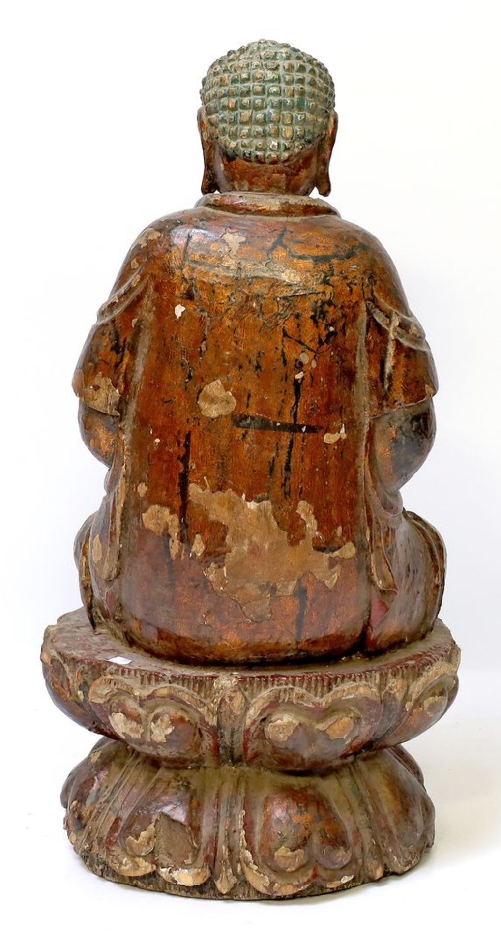 Große Skulptur des Amitabha. - Image 4 of 5