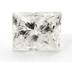 Diamant im Princess Cut, 0,67 ct.
