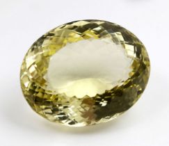 Lemon-Citrin, ca. 113 ct.