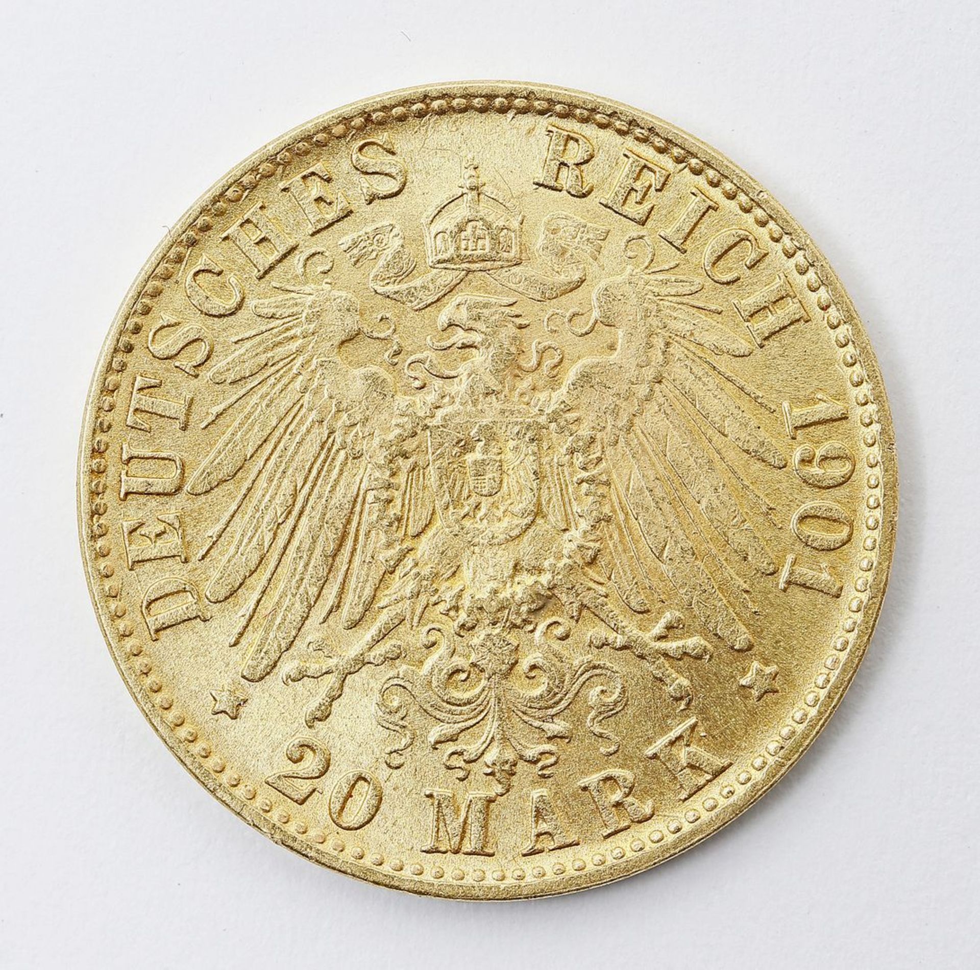 Preußen, Wilhelm II., 20 Mark 1901 A.