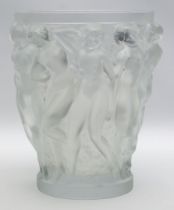 Vase "Bacchantes", Lalique.