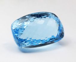 Blautopas, 70,97 ct.