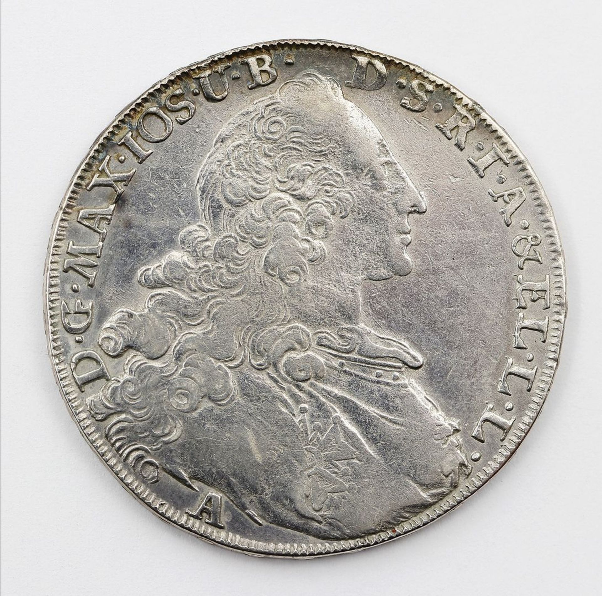 Bayern, Maximilian III. Josef, Konventionstaler 1767. - Image 2 of 2