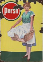 Emailschild "Persil".