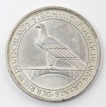 Weimarer Republik, 3 Mark Rheinlandräumung, 1930 A.