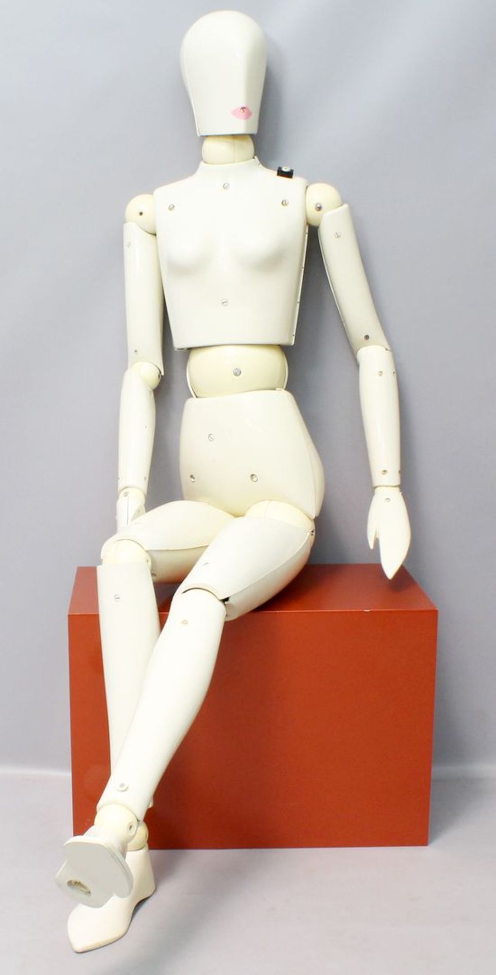 Lebensgroße Gliederpuppe "Mannequin", Artevetrina Brevetatto.