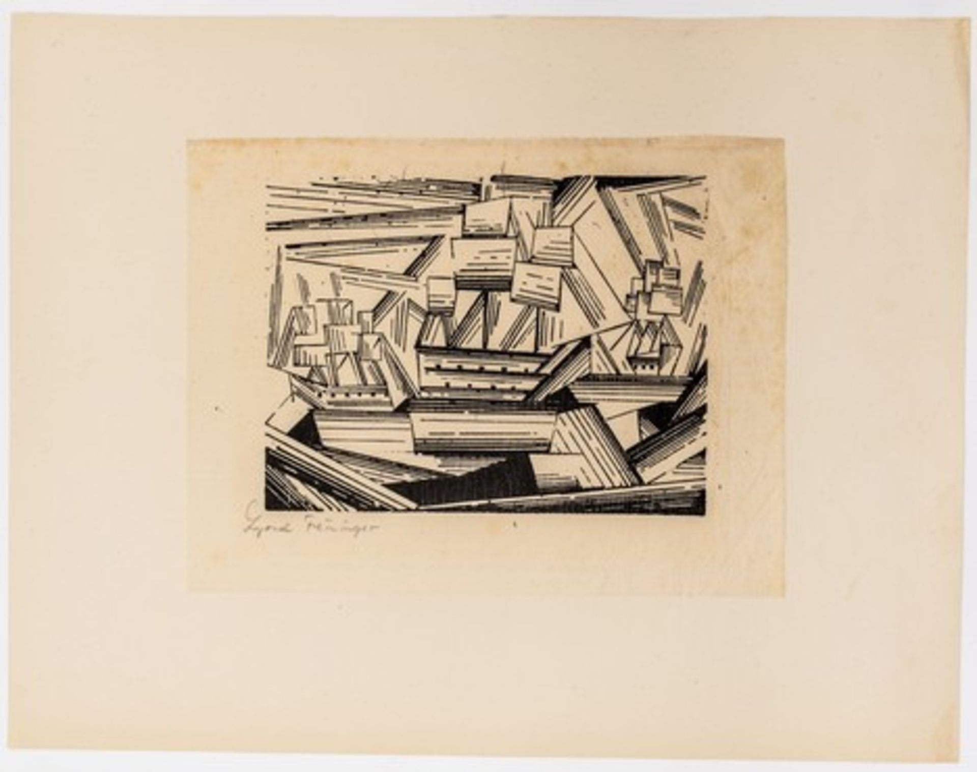 LYONEL FEININGER (1871 - 1956, New York) - Image 2 of 2