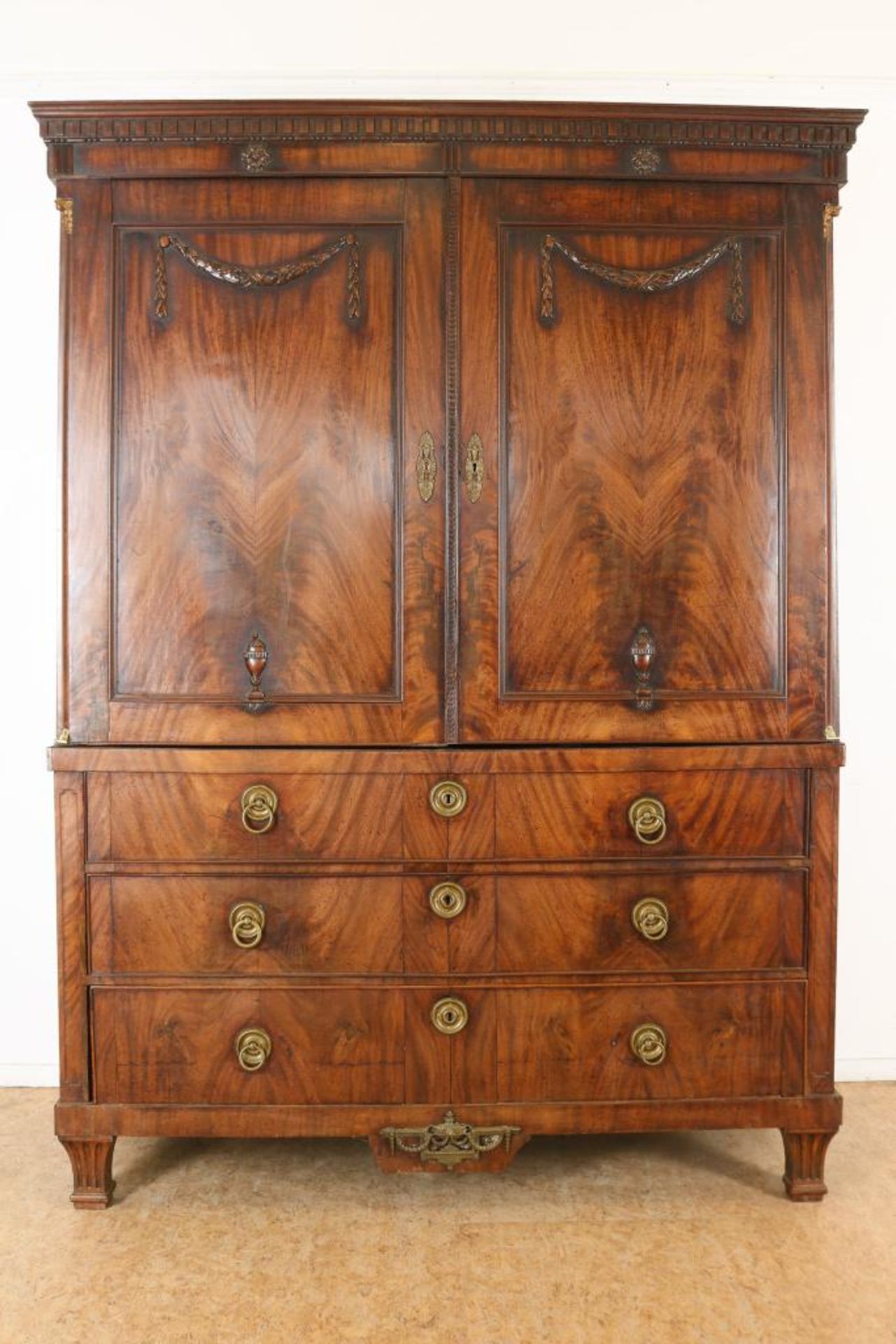 Mahonie Louis XVI kabinet