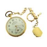 Gouden zakhorloge Chronometre Integral
