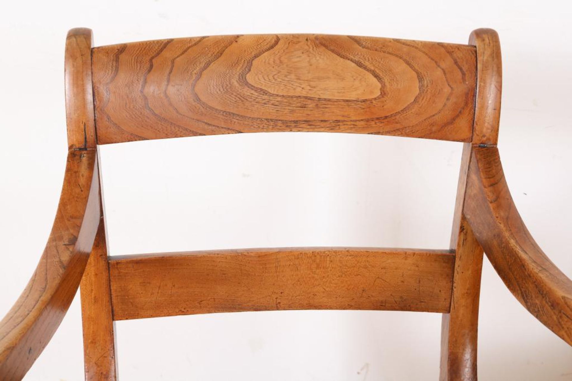 Stel Iepenhouten Biedermeier armstoelen - Bild 2 aus 5