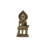 Bronzen altaar figuurtje, Tibet