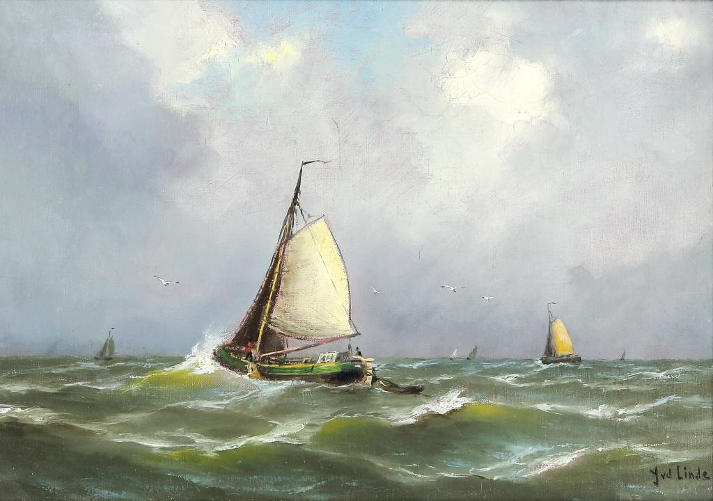 Linde, Jan van der. IJsselmeer