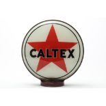 Caltex oude reclame benzinepomp