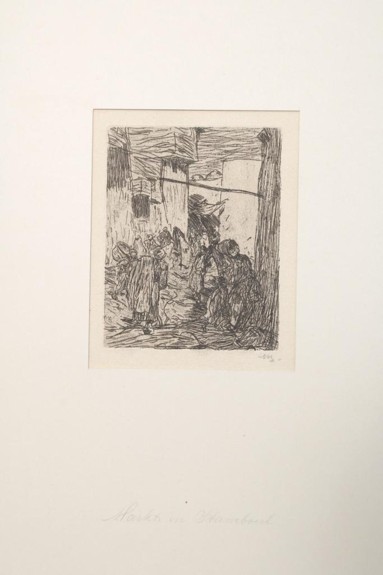 Marius Bauer, 3 etsen en 1 litho - Image 5 of 5