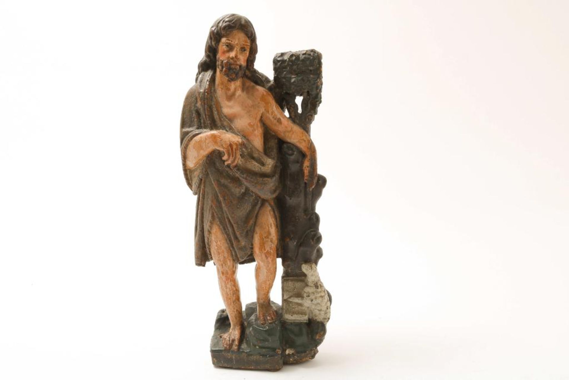 Gestoken sculptuur Johannes de Doper