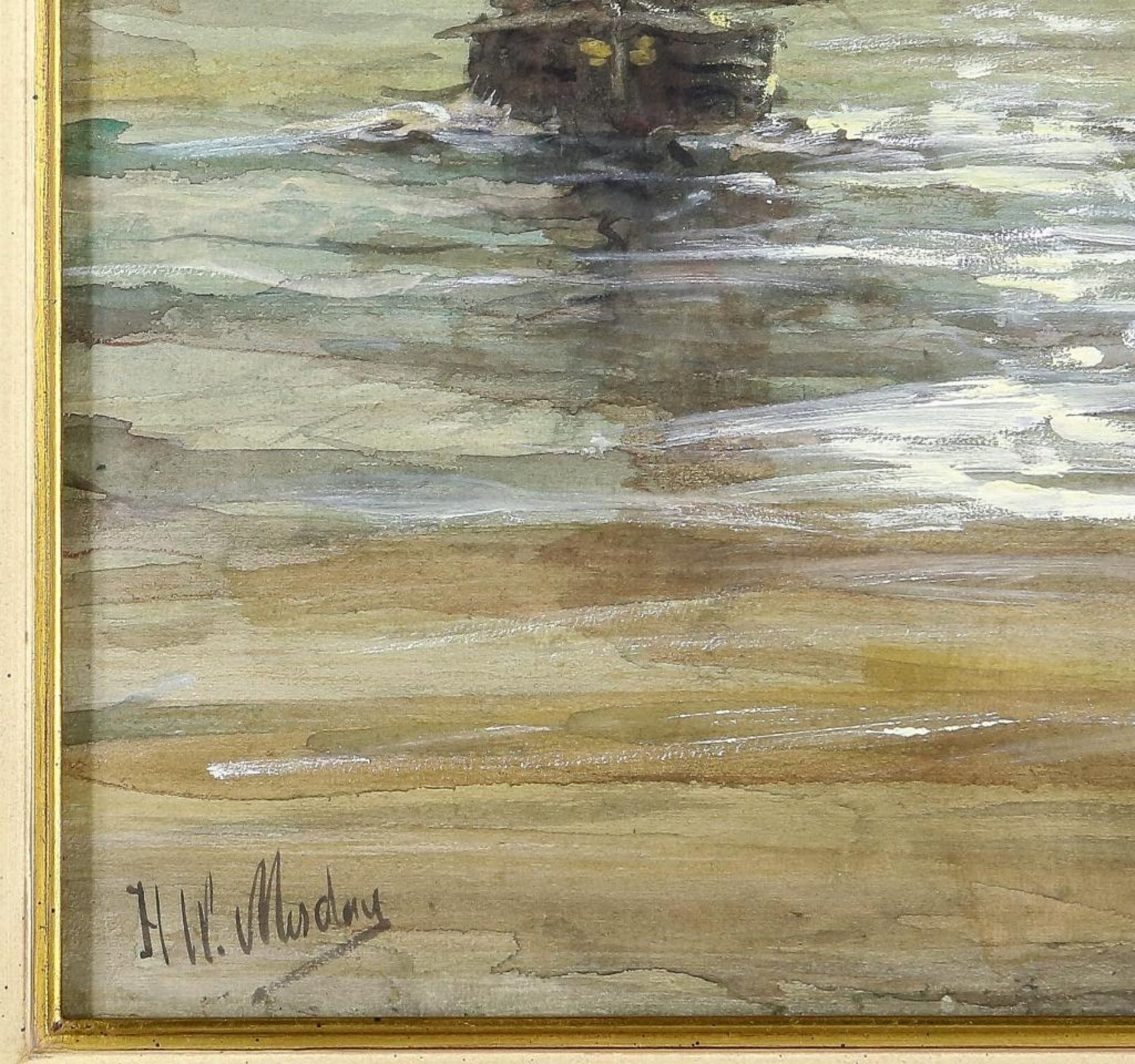 Mesdag H.W. Botters op zee - Image 3 of 5