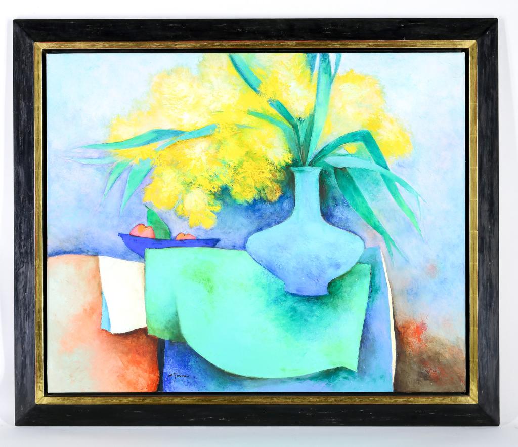 Claude Gaveau, bouquet jaune - Image 4 of 4