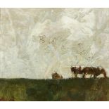 Monica Rotgans, koeien in landschap