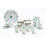 Herend servies groen Chinese Bouquet