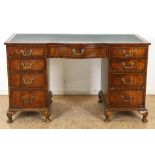 Georgean stijl mahoniehouten bureau